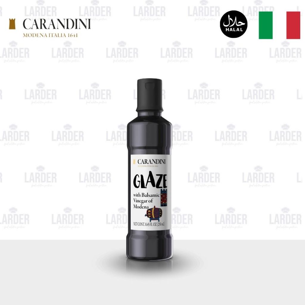 

CARANDINI Balsamic Glaze 250ml Saus Cuka Balsamik Halal