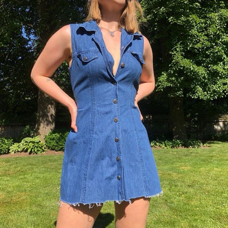 Preloved Denim Dress