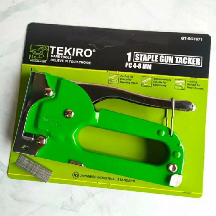 

ART M1Q8 Tekiro tembakan Staples standar staple gun tacker