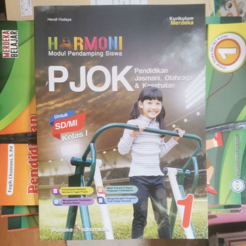 

BUKU HARMONI PJOK KURIKULUM MERDEKA UNTUK KELAS 1 SD/MI