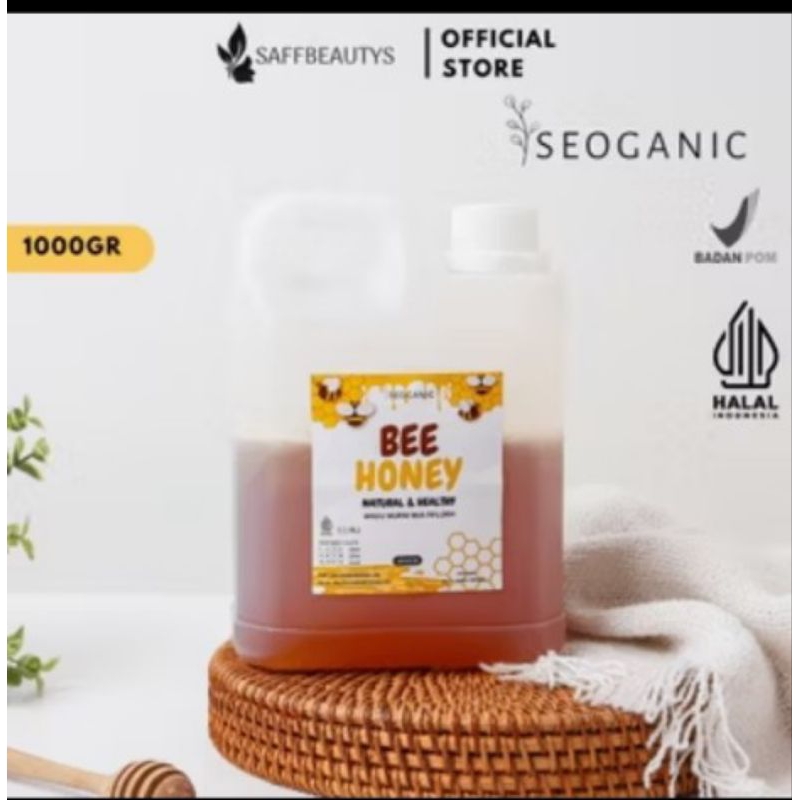 

Bee honey Madu Multiflora Asli Original 1kg Halal