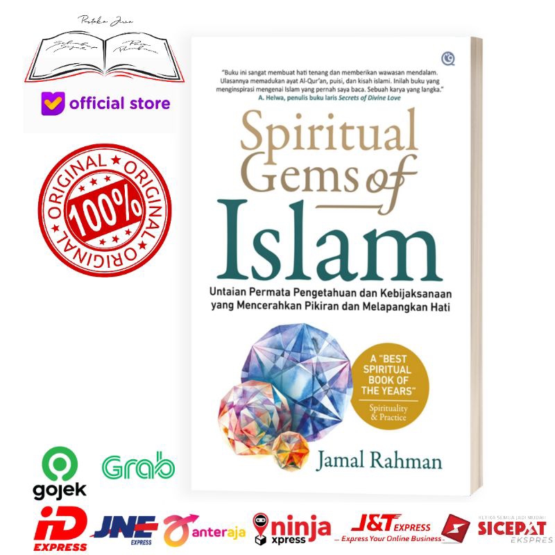 Ori Buku Spiritual Gems of Islam Untaian Permata Pengetahuan dan Kebijaksanaan yang Mencerahkan Piki