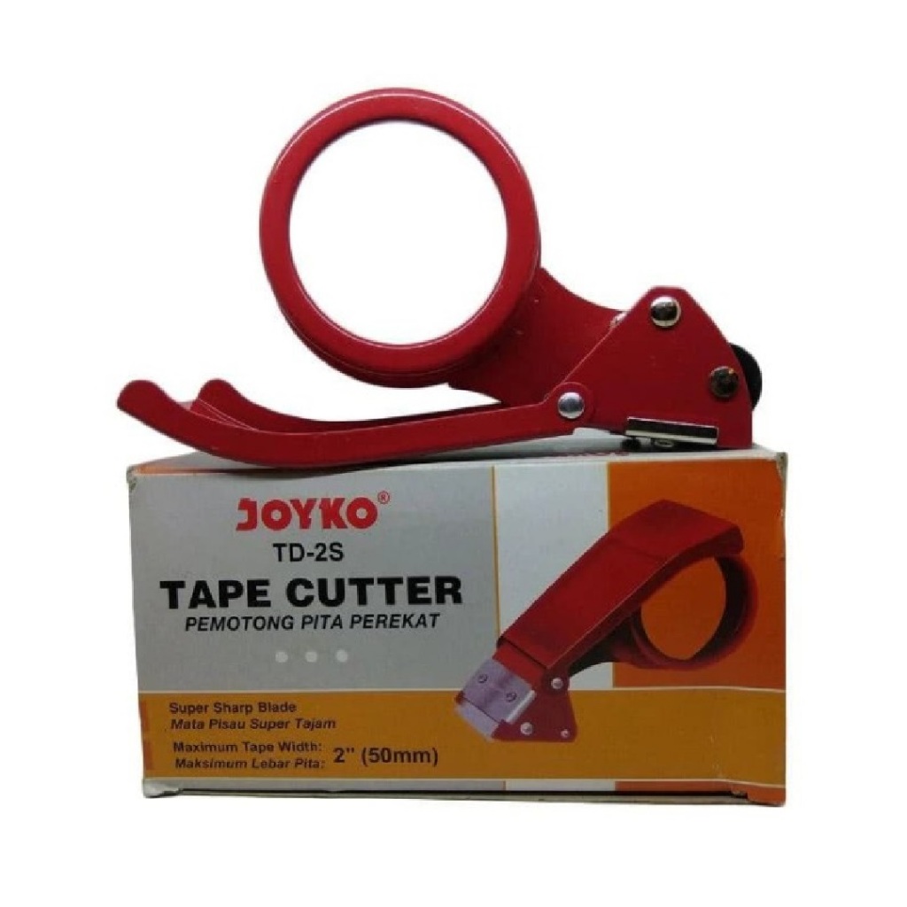 

Tape Cutter Joyko Metal TD 2S - Pemotong Pipa Perekat