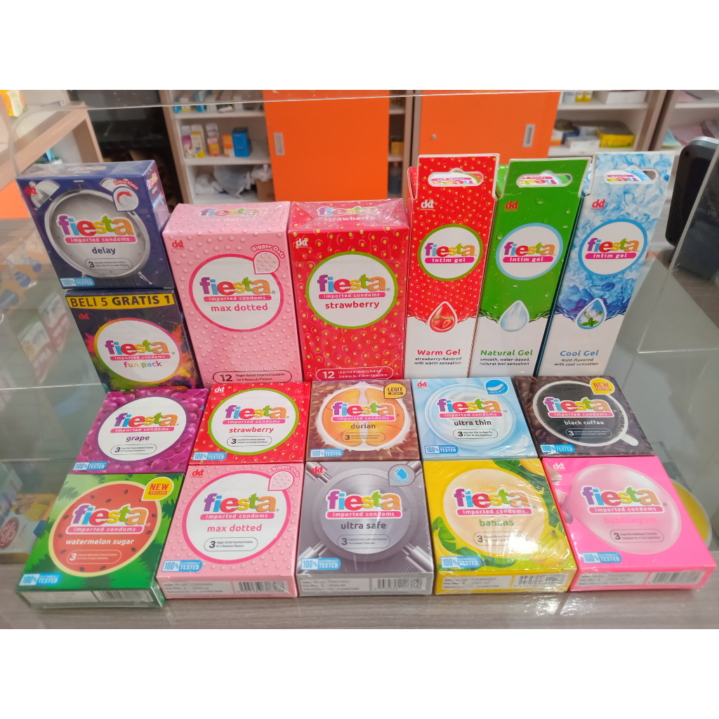 Kondom Fiesta Berbagai Rasa