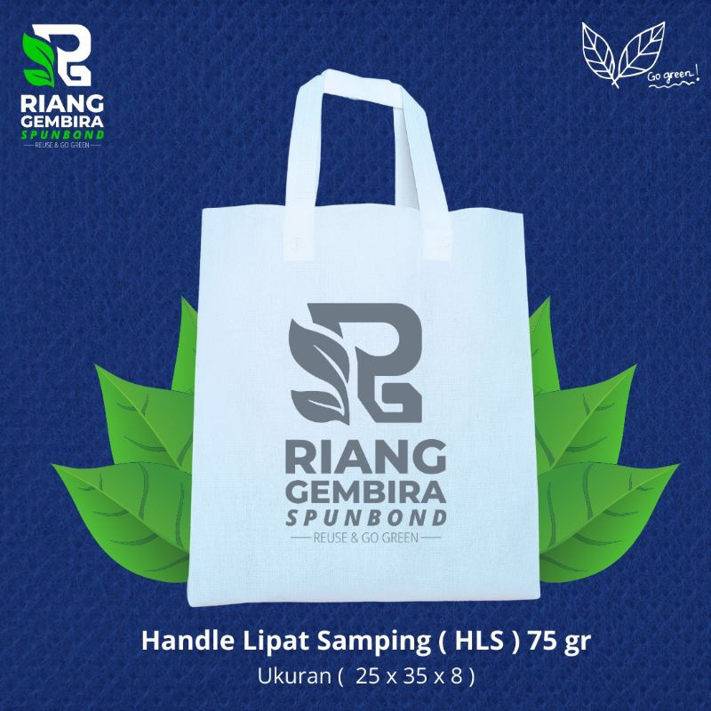 

Totebag Spunbond HLS-75 ( 25×35×8 Cm )