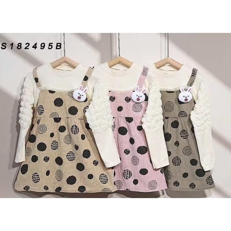 Dress Anak Import Premium Boneka Kelinci Adem dan stylish
