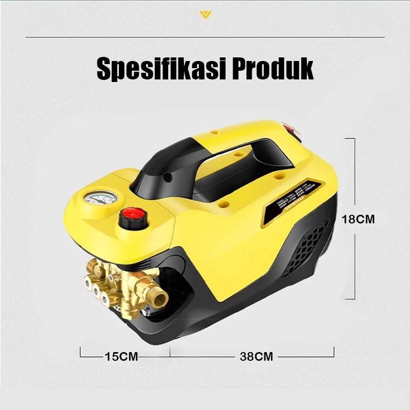 Reaim Jet Cleaner Semprotan Cuci Motor Mesin Cuci Mobil Semprotan Kencang Alat Cuci Motor Mesin Cuci