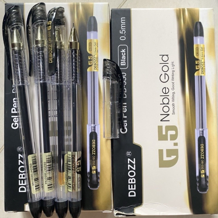 

(Pcs) DEBOZZ - Bolpen Gel DB-550 Black 0.5 mm