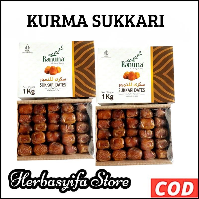 

Kurma Ranuna Sukkari 1 kg | Ranuna Sukari 1 kg