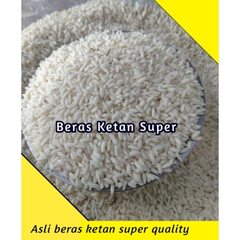 

Beras Ketan Putih /Asli / Berkualitas Tinggi / 1 Kg