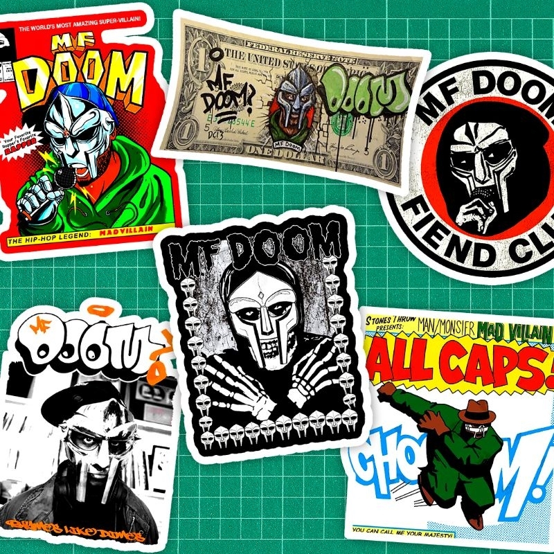 

MF DOOM STICKER PACK / STIKER MF DOOM