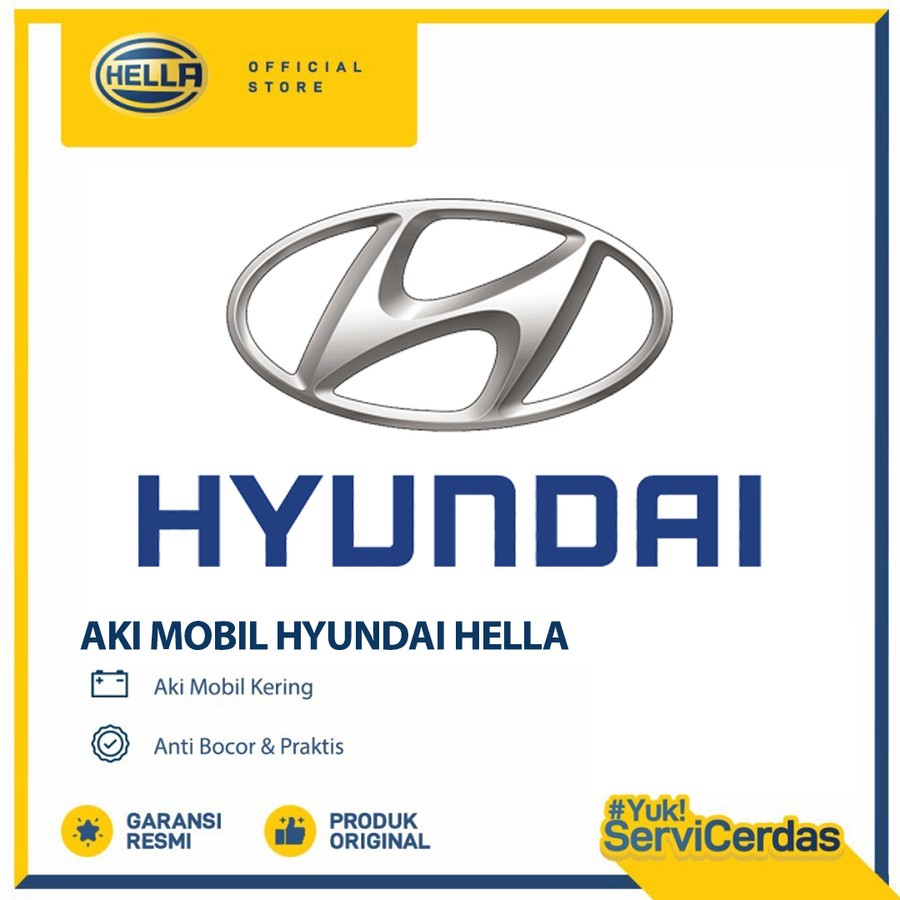 Aki Mobil Hyundai Hella Aki Mobil Kering