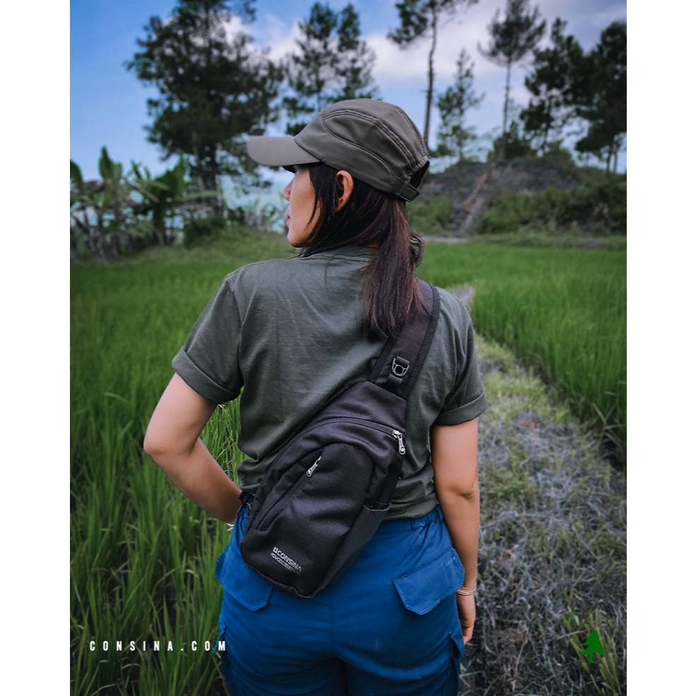 Consina Komodo Island Tas Selempang Sling Bag Outdoor Travel Unisex