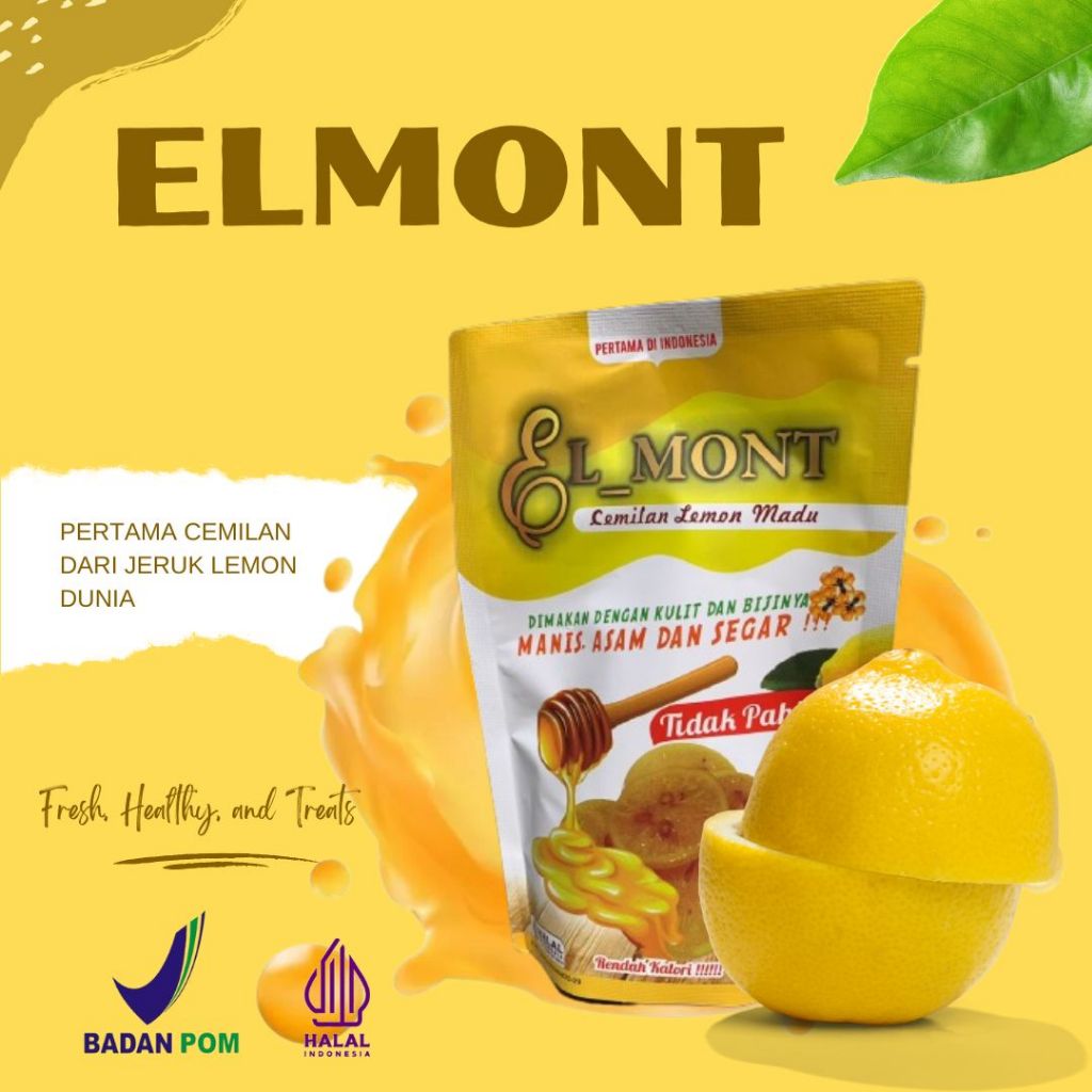 

MANISAN LEMON MADU ELMONT SUPER HEMAT 10 Pcs | Cemilan Lemon Madu sehat dan untuk Diet 100 Gram