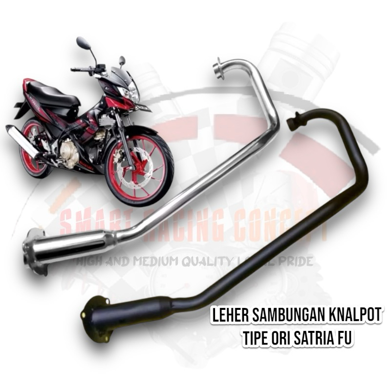 PIPA SILENCER LEHER KNALPOT SATRIA FU ORIGINAL TIPE
