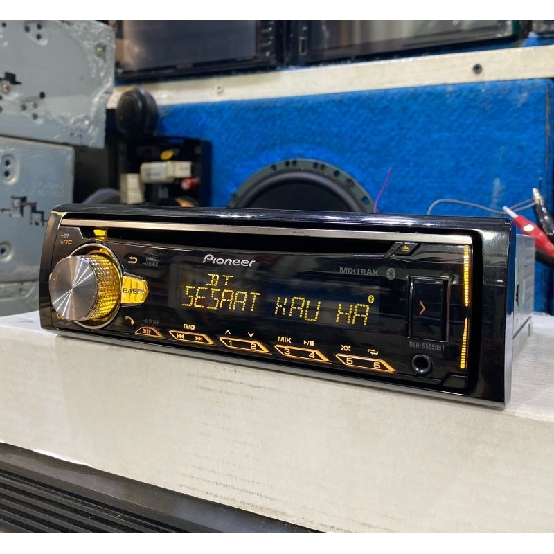 head unit single din pioneer DEH-s5050Bt