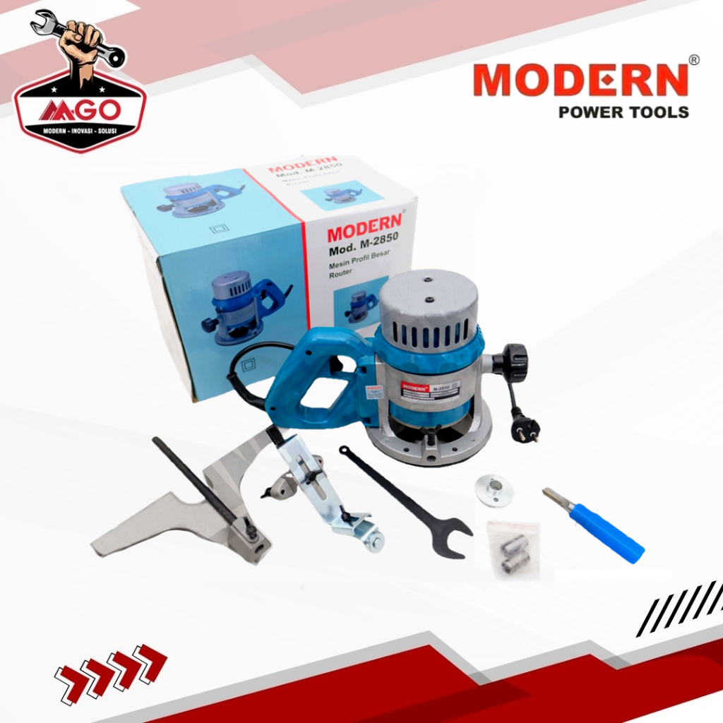 MODERN M 2850 / M-2850 Mesin Profil Besar Router Kayu