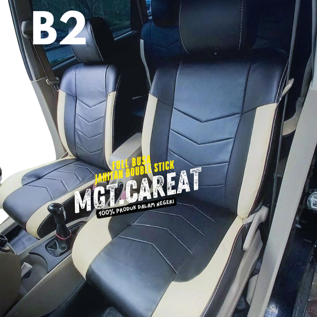 SARUNG JOK MOBIL AVANZA/XENIA 2011-2012 3 BARIS BAHAN ZEUS PREMIUM ANTI AIR ANTI DEBU