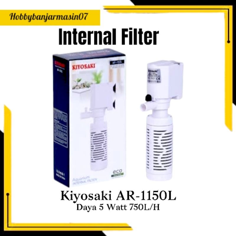 Aquarium Internal Filter Kiyosaki Ar-1150l 5w Fmax 750lh