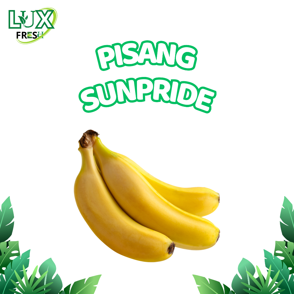 

BUAH PISANG SUNPRIDE 500 GRAM DAN 1 KG SEGAR DAN BERKUALITAS