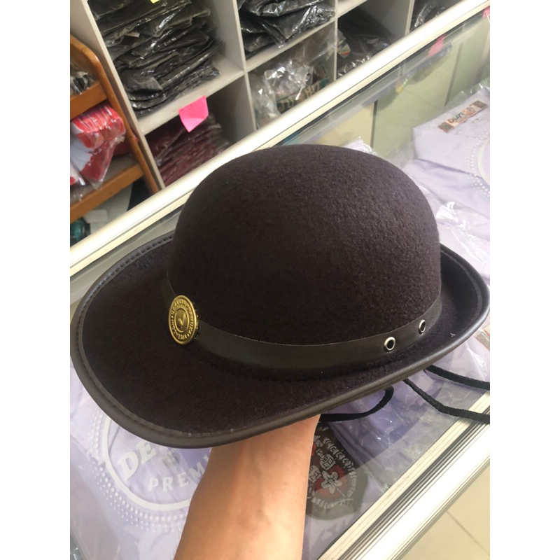 [INSTAN] TOPI BONI PRAMUKA PEREMPUAN + BONUS PIN TOPI