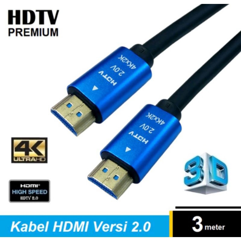 Aisen Kabel Hdmi premium 4K 3M