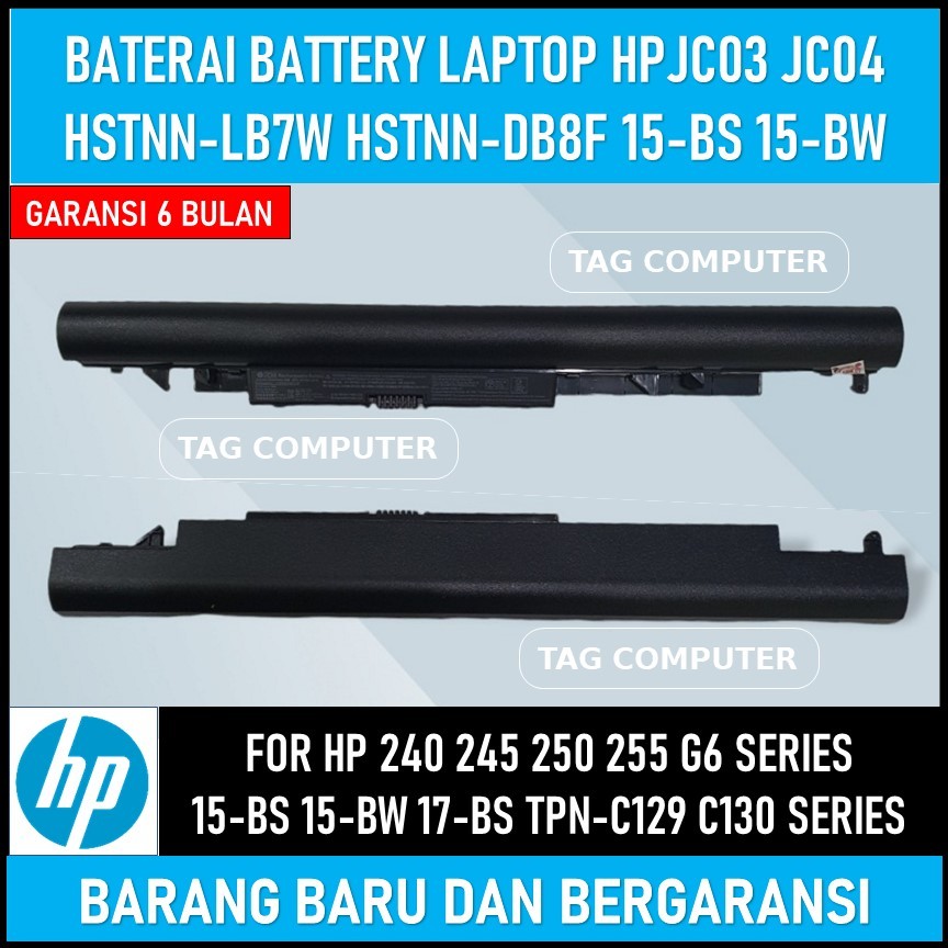 BATERAI ORIGINAL LAPTOP HP JC04-JC03 919701 - 850919700 - 850