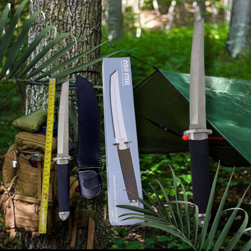 Survival kit camping outdoor - coldsteel magnum econ non kobun magnum cold steel