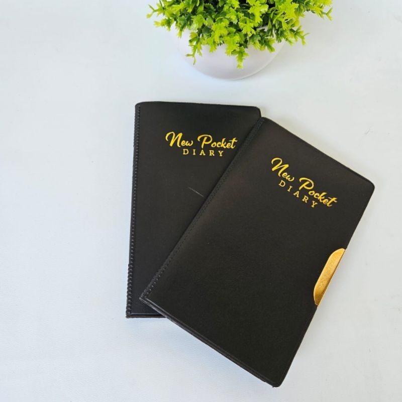 

Agenda New Pocket 2025 notebook kertas HVS cream 14,5 cm x 9 cm