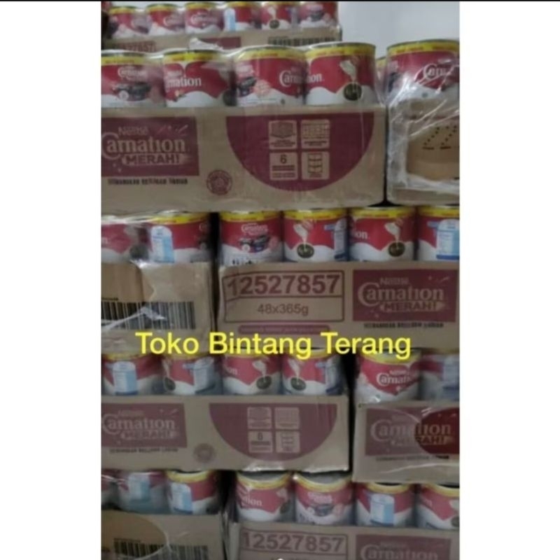 

Susu Carnation Kaleng /SKM Kental Manis 370 gr gram / Susu Krimer Kalengan