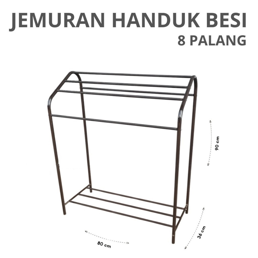 JEMURAN HANDUK KECIL ALUMUNIUM TEMPAT PENGERING HANDUK TAURUS ARIES