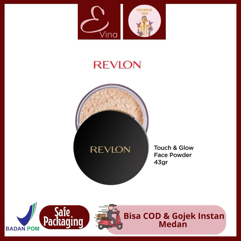 Revlon Touch & Glow Face Powder | Ready Bisa Gojek Instan Medan