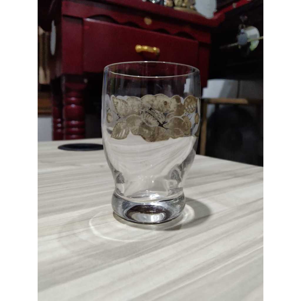 Gelas Kaca Antik Kuno Jadul Antik