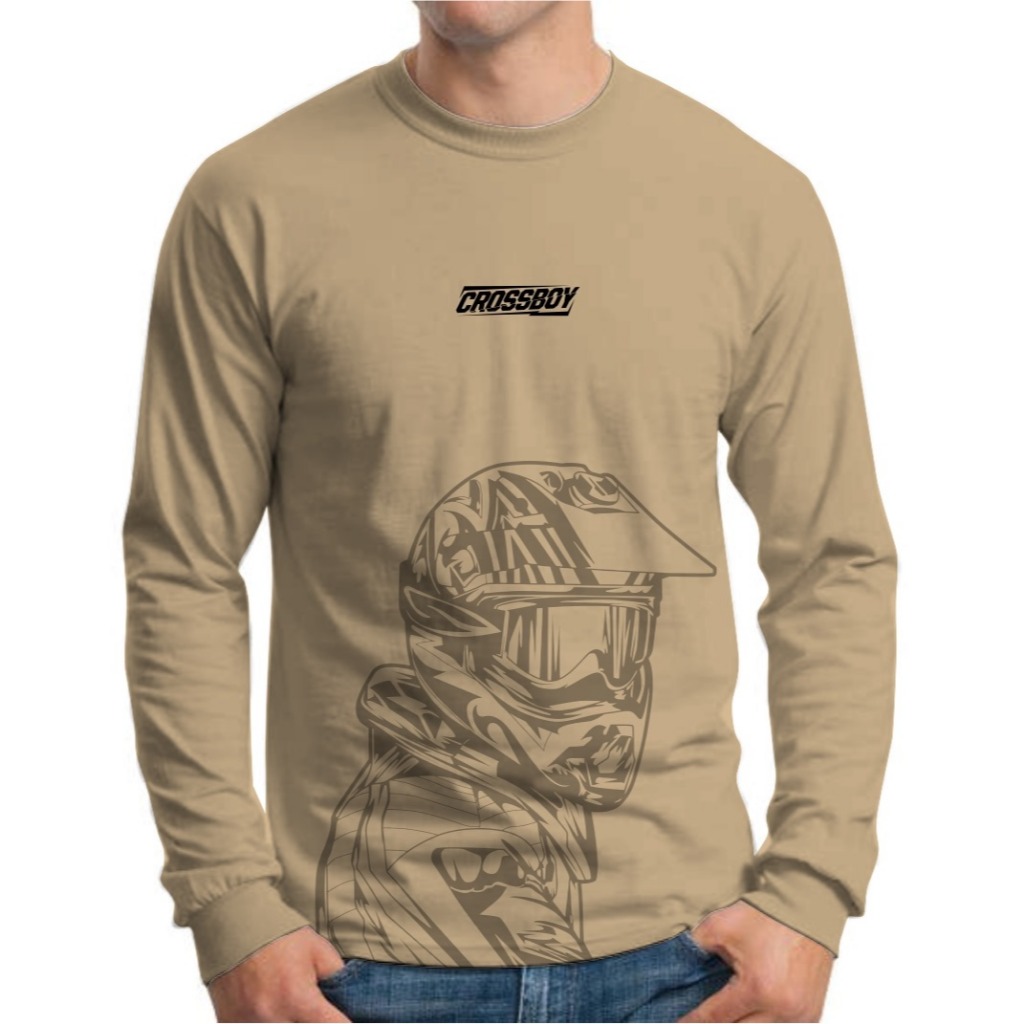 kaos racing pria lengan panjang motor balap motogp crossboy original premium