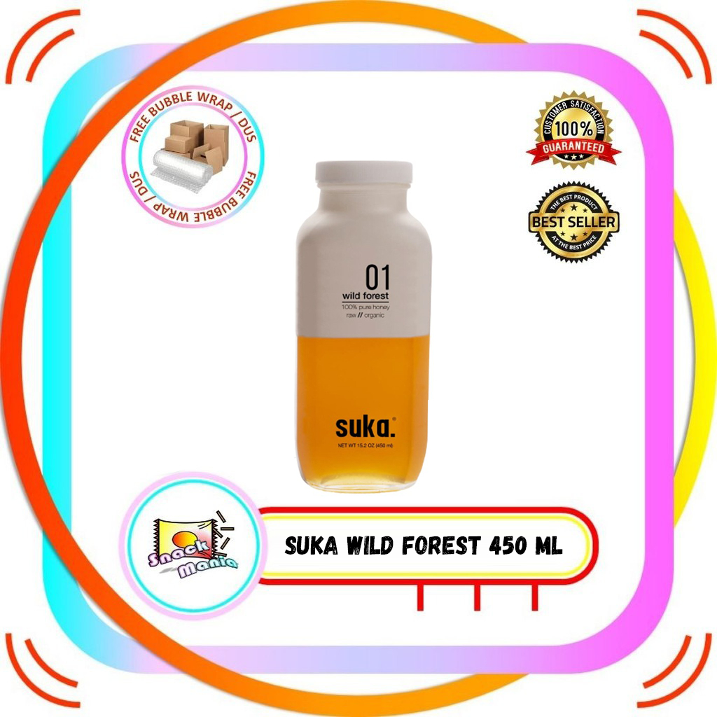 

Suka Wild Forest Honey / Madu Hutan Liar Asli Murni Organik 450 ml Hydrofarm