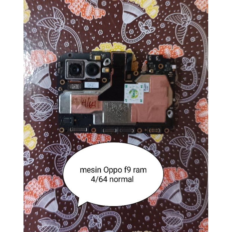 mesin normal oppo f9 ram 4/64
