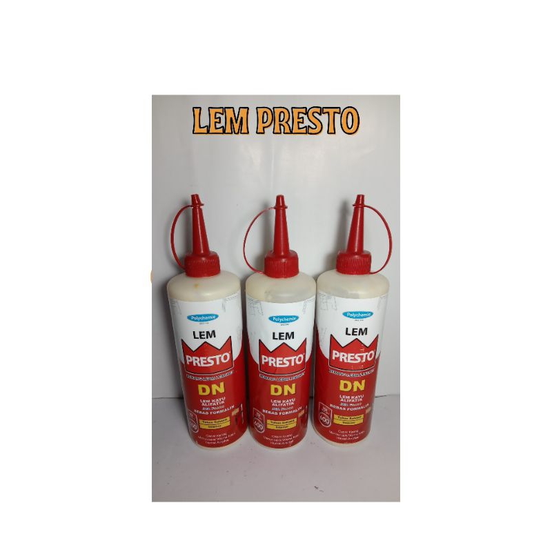 LEM KAYU ALIFATIK..LEM PRESTO DN
