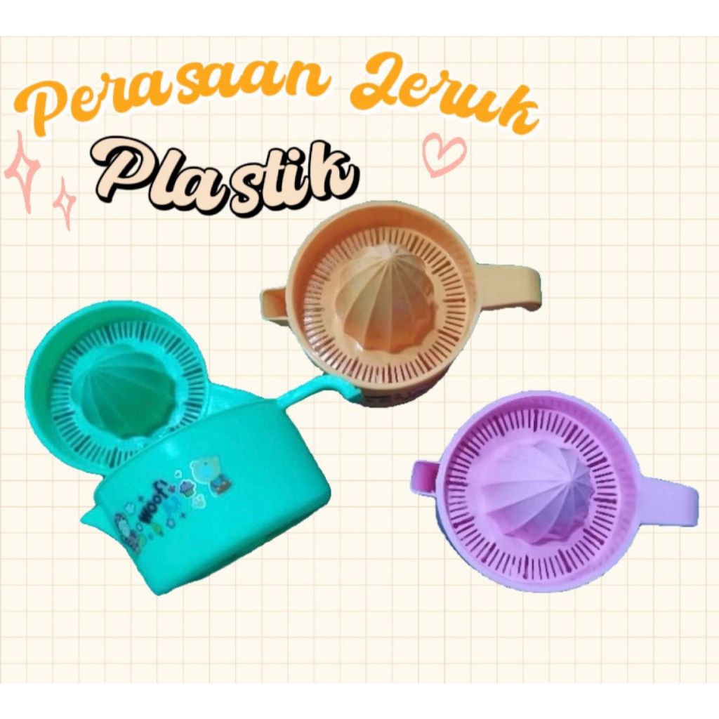 PERASAN JERUK PLASTIK /ALAT PERAS JERUK /PERAS JERUK