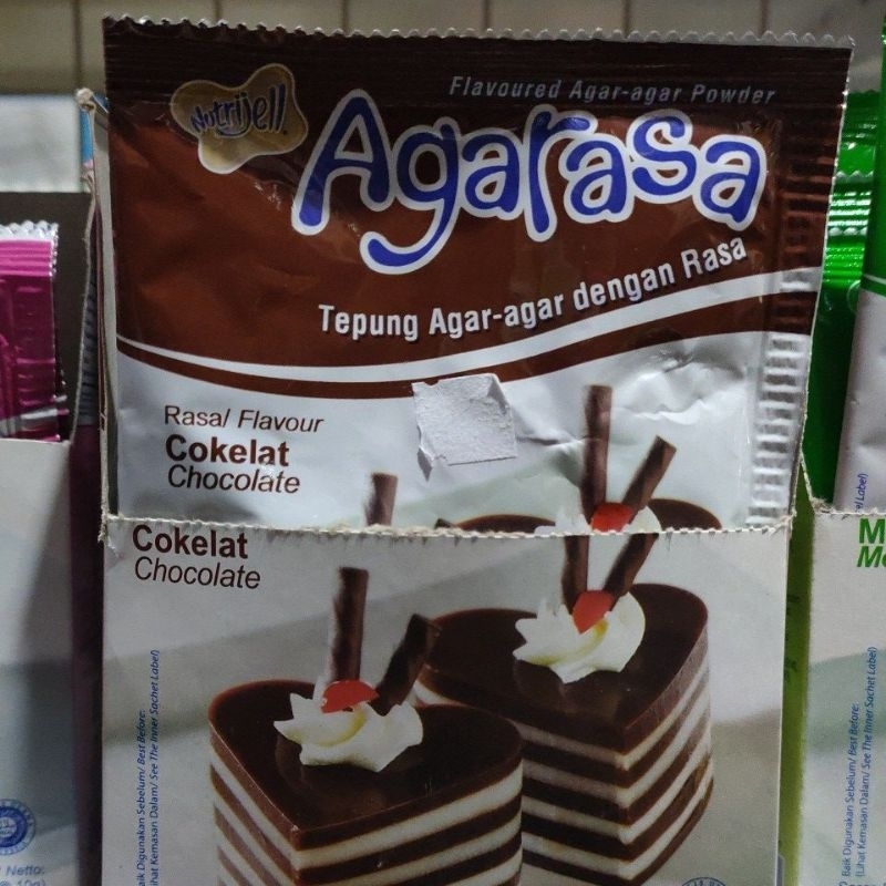 

Nutrijell Agarasa Chocolate Kemasan 22gr