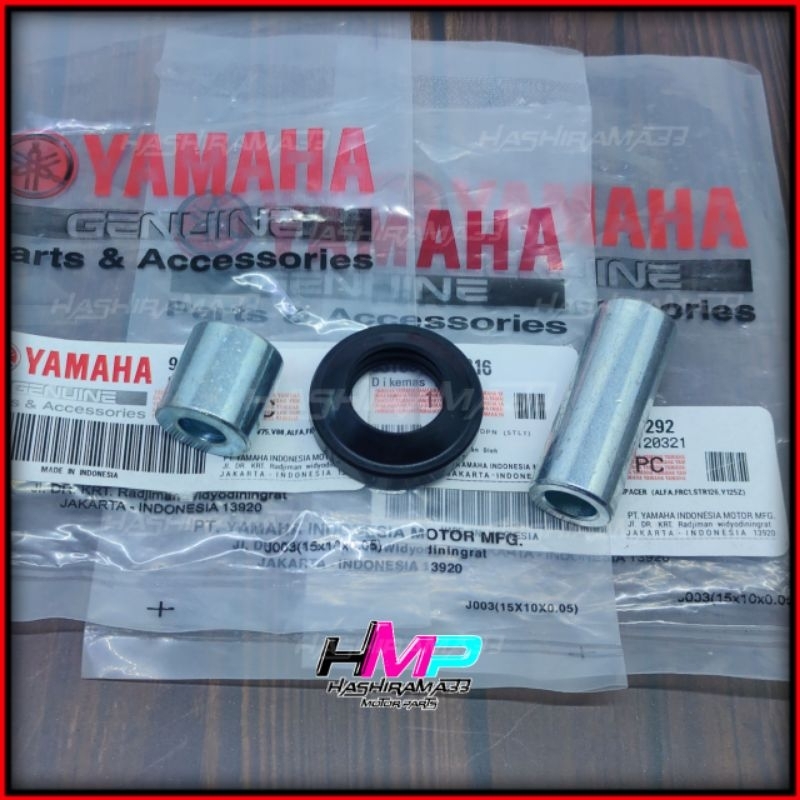 RB1 Fulset Seal + Bosh Roda Yamaha Jupiter Mx New 135 Double Disc / Sil BOS Roda Depan Belakang Nap