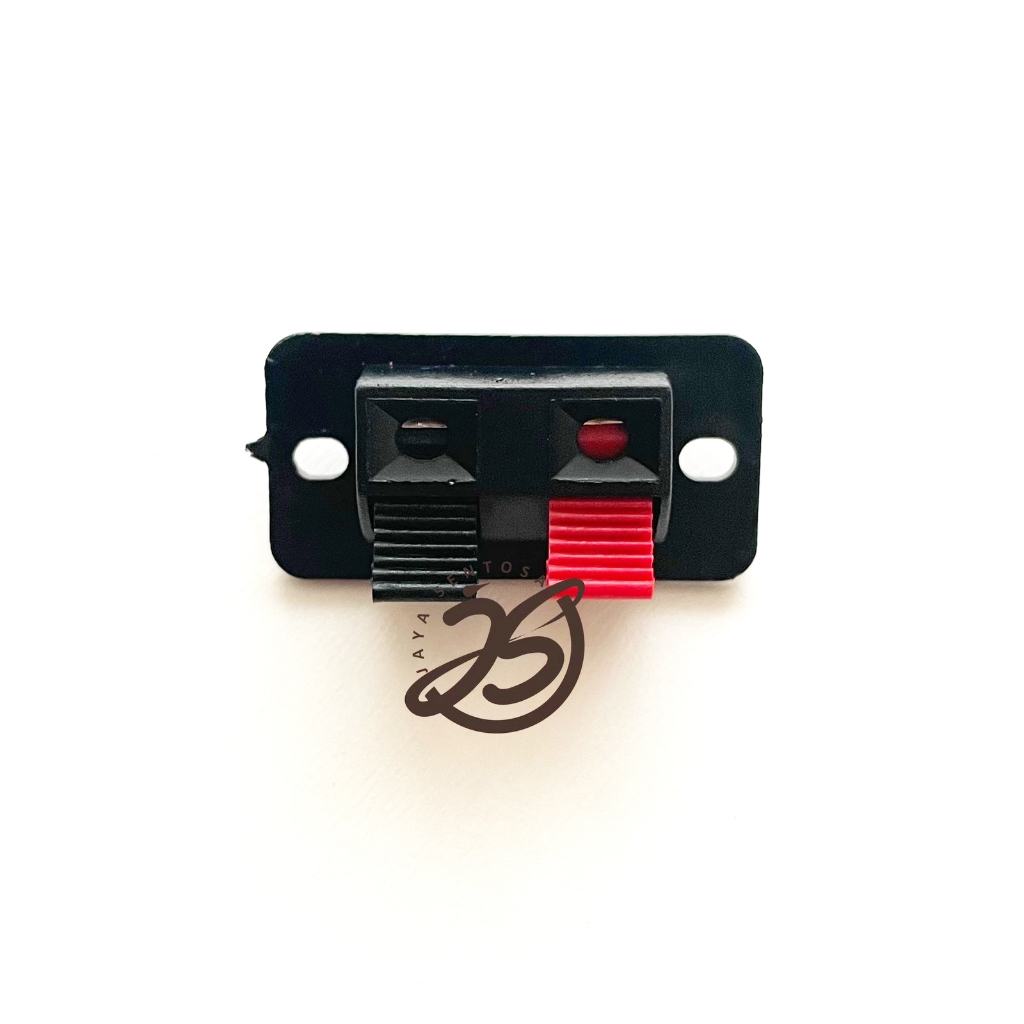 TERMINAL SPEAKER JEPIT 2 PIN ups KONEKTOR TERMINAL AUDIO SPEAKER 2 PIN ups stabilizer