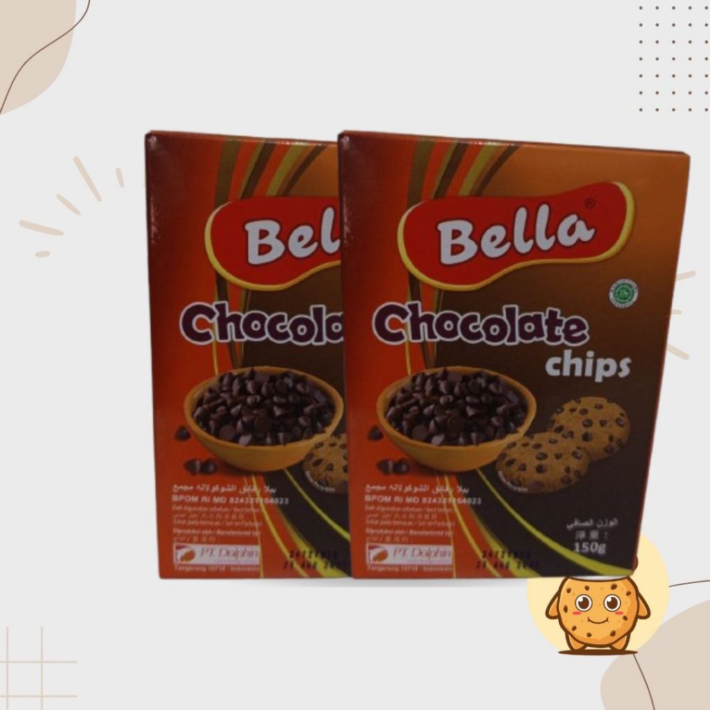 

Bella Choco Chips 150gr |Choholate chips