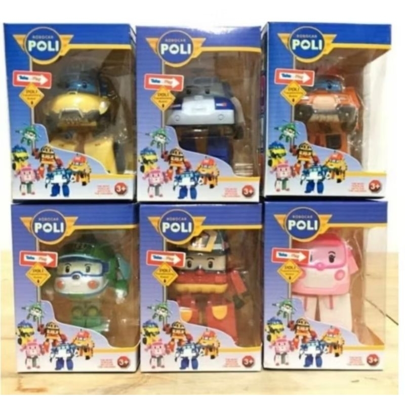 GOGO TOYS - MAINAN ANAK ROBOCAR POLI /  MAINAN ANAK POLICAR JADI ROBOT / ROBO CAR