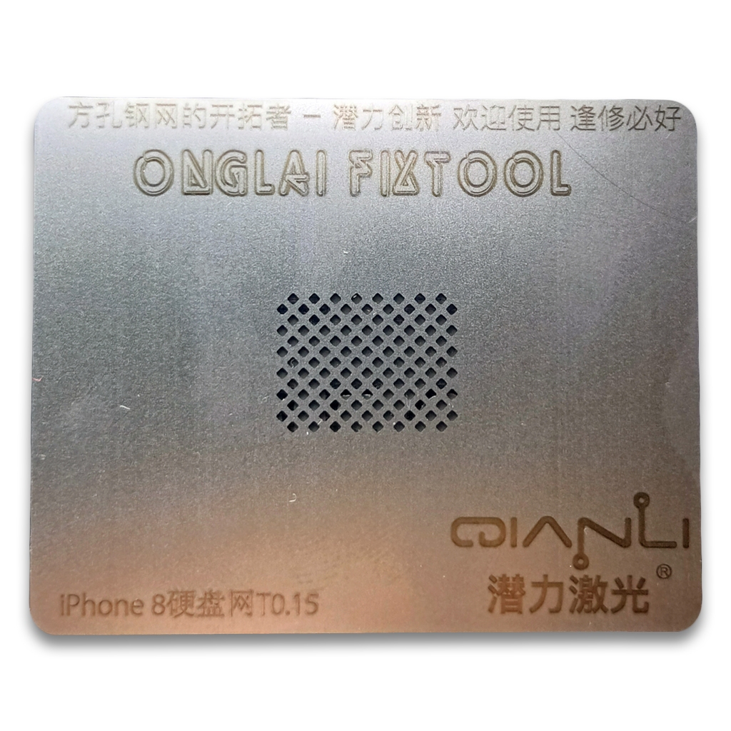 CETAKAN IC QIAN LI NAND onglai fixtool for iph 8 ORIGINAL