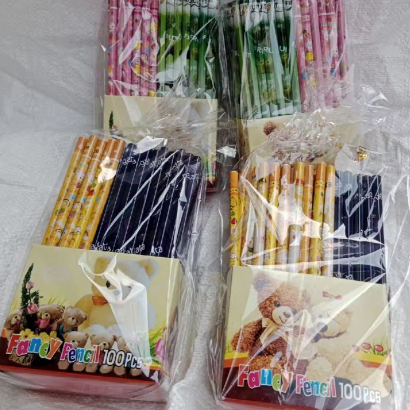

pensil 2B isi 100pcs/pensil karakter fancy