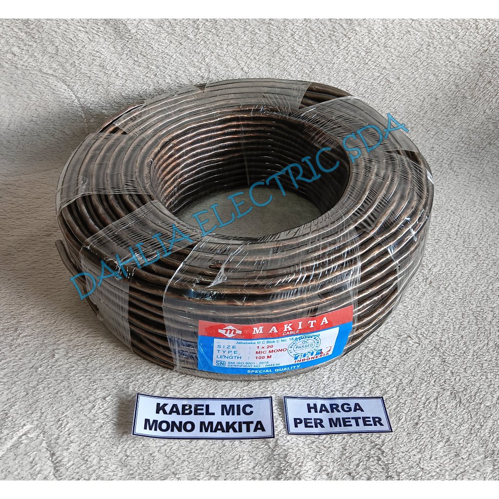 KABEL MIC MONO PER METER MAKITA