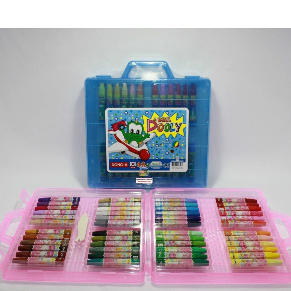 

KODE T77Q Oil PastelCrayon Donga 48 Warna Korea