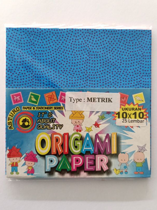 

ASTURO Kertas Origami Paper Motif Metrik 10X10