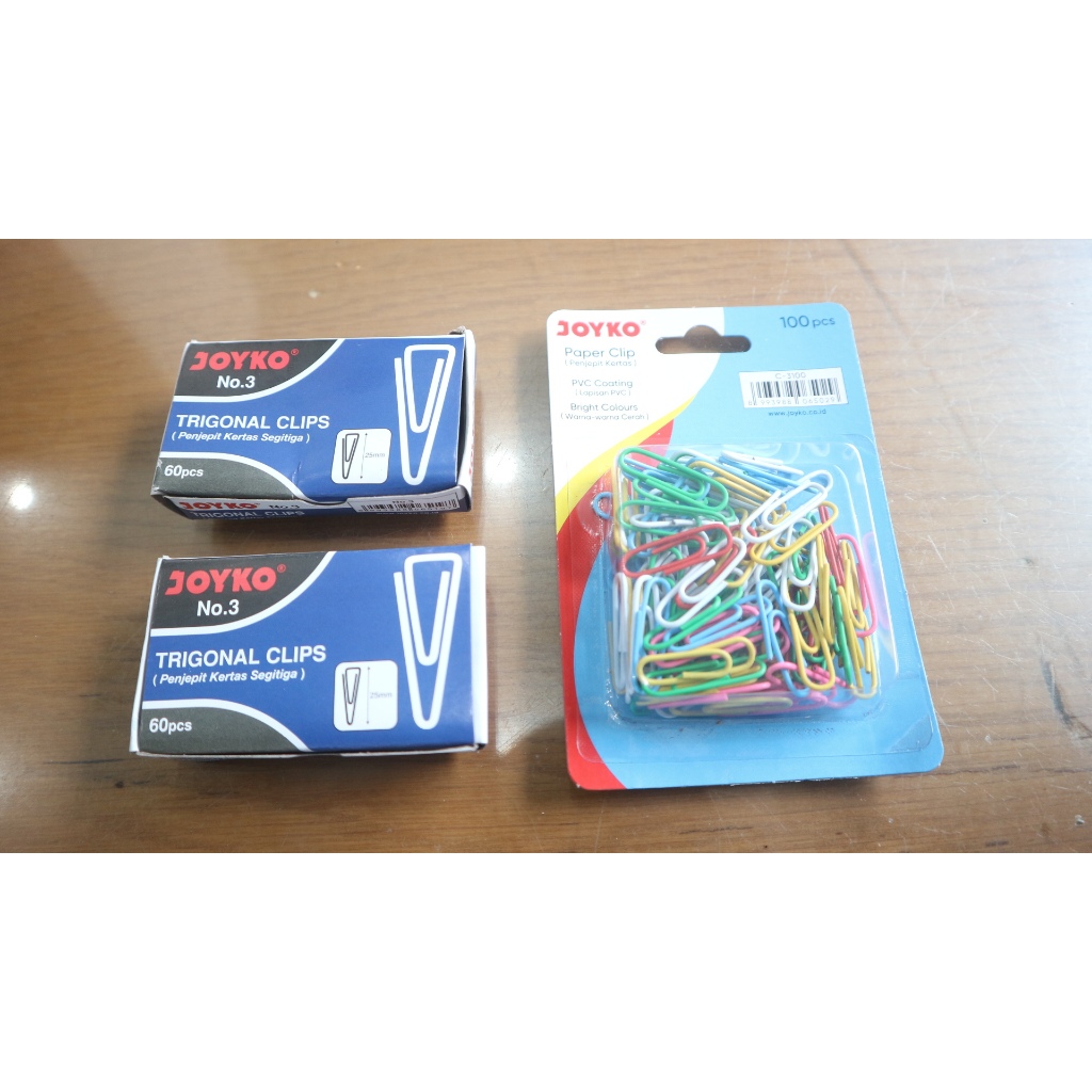 

Penjepit Kertas Bon Faktur Surat Paper Clip Joyko