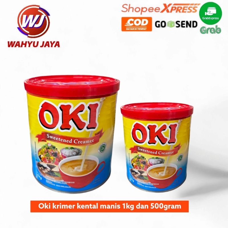 

oki krimer kental manis 1kg dan 500g